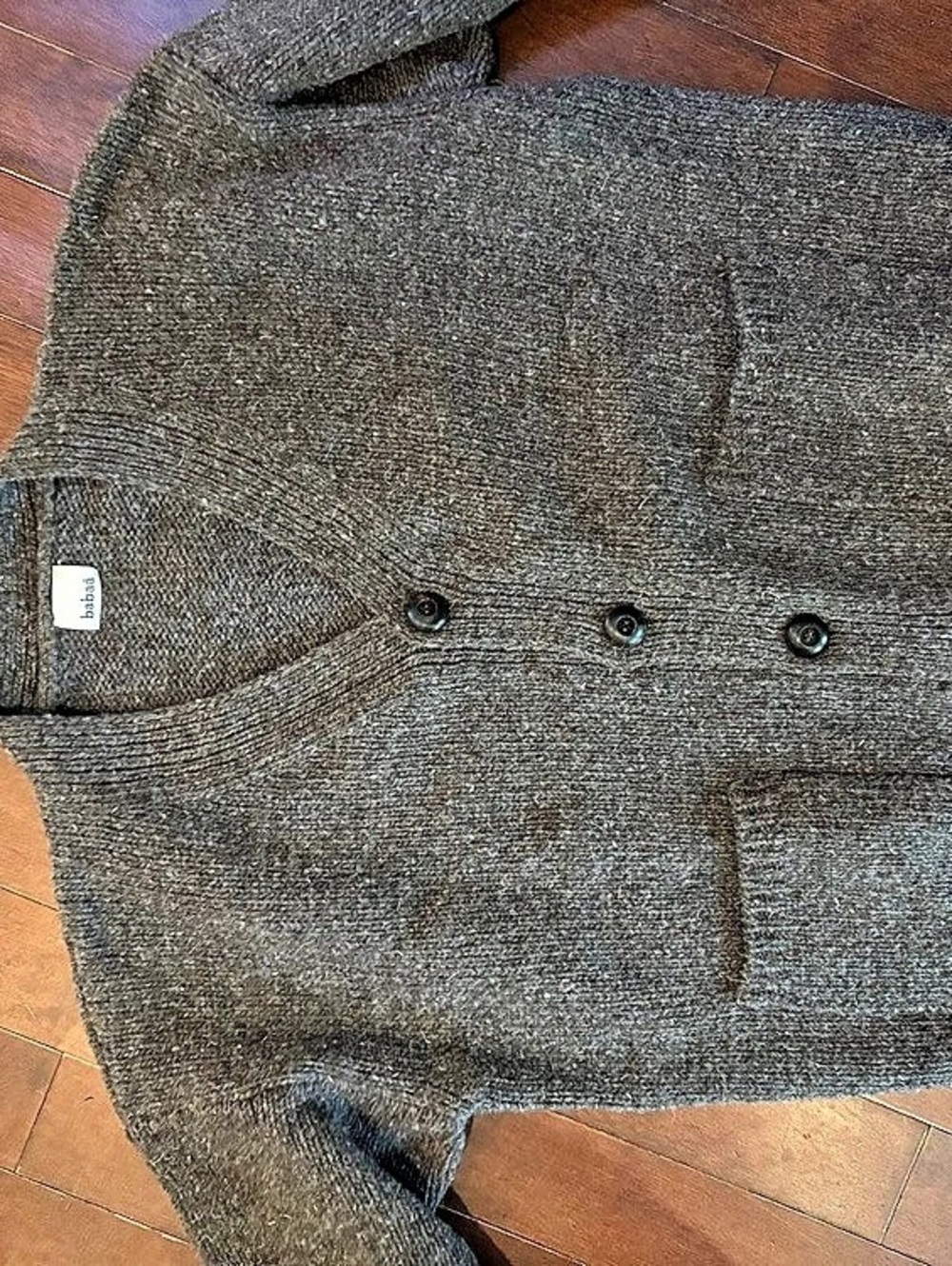 babaa Cardigan man no17 oak